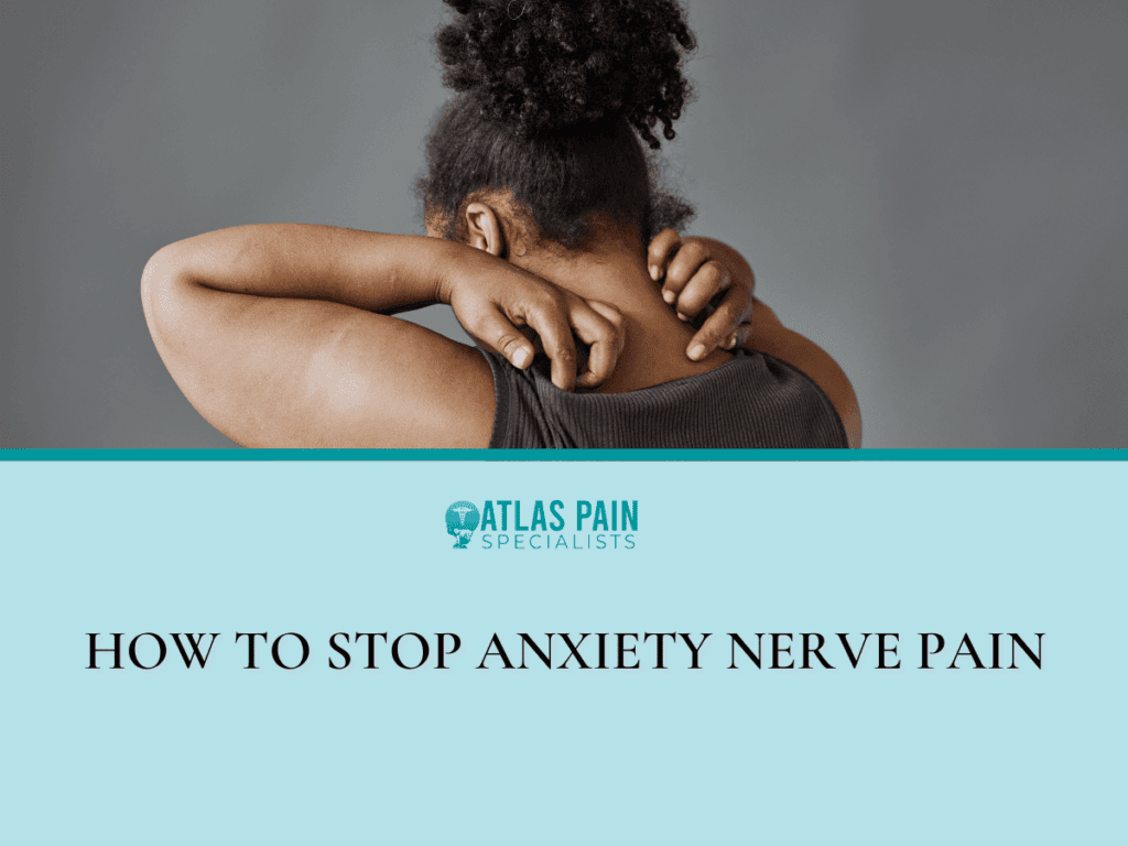 How to Stop Anxiety Nerve Pain|Infographic illustration on How to Relieve Anxiety Nerve Pain|Infographic illustration on Lifestyle Adjustments to Stop Anxiety Nerve Pain for Long-Term Comfort|Infographic illustration on Common Triggers that Worsen Anxiety Nerve Pain