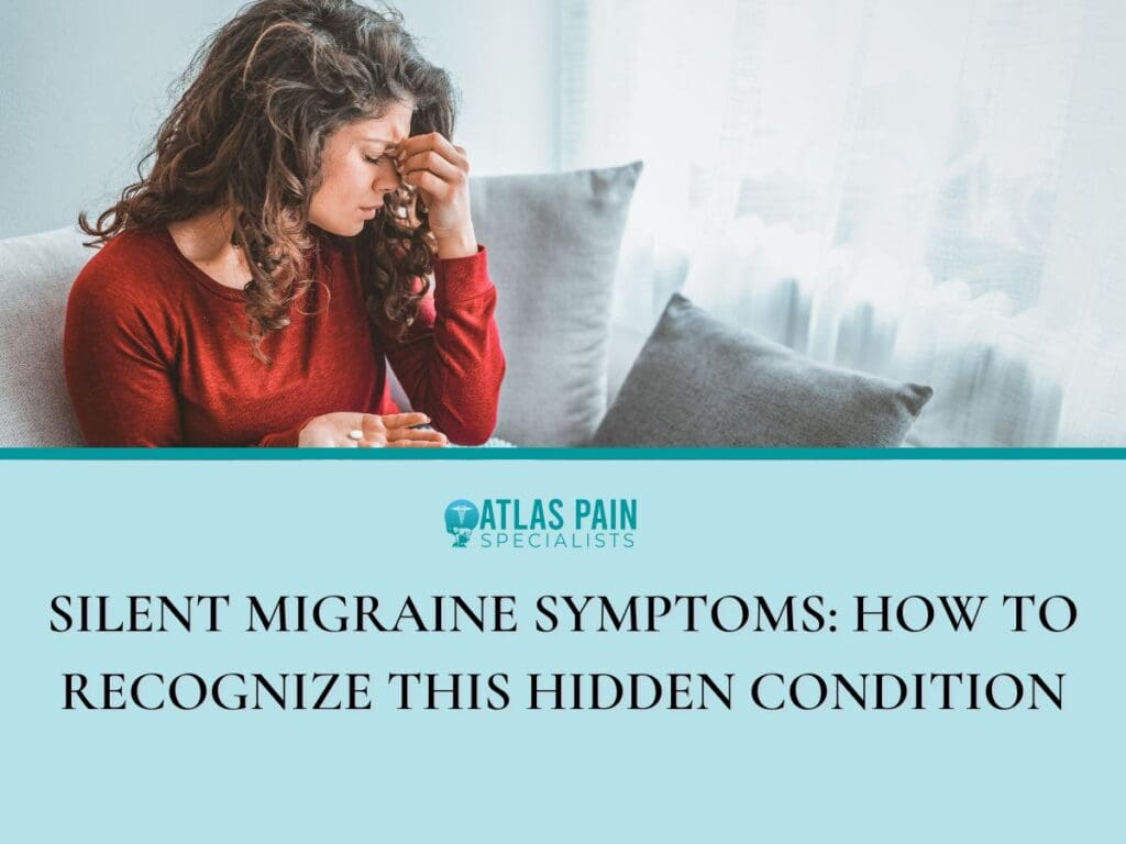 Silent Migraine Symptoms: How to Recognize this Hidden Condition|Infographic illustration on Silent Migraines: Recognizing the Symptoms Beyond the Pain|Infographic illustration on Phases of A Silent Migraine|Infographic illustration on Approaches to the Treatment and Management of Silent Migraines
