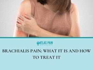 Brachialis Pain: What It Is and How to Treat It|Infographic illustration on Most Common Causes Behind Brachialis Muscle Pain|Infographic illustration on Treatment Options for Brachialis Muscle Pain